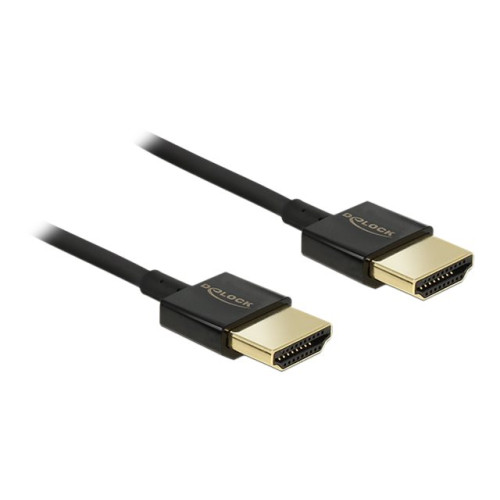 DeLOCK Delock Premium - HDMI-kabel med Ethernet - 0.5 m