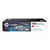 Produktbild för HP 981Y - Extra lång livslängd - magenta - original - PageWide - bläckpatron