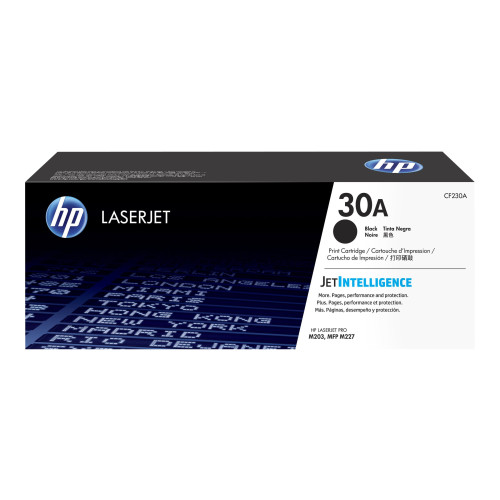 Hewlett-Packard HP 30A - svart - original - LaserJet - tonerkassett (CF230A)