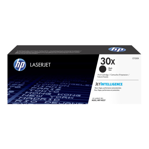 Hewlett-Packard HP 30X - svart - original - LaserJet - tonerkassett (CF230X)