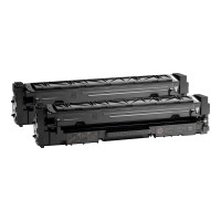 Produktbild för HP 201X - 2-pack - Lång livslängd - svart - original - LaserJet - tonerkassett (CF400XD)