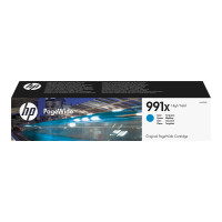 Produktbild för HP 991X - Lång livslängd - cyan - original - PageWide - bläckpatron