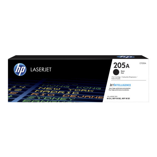 Hewlett-Packard HP 205A - svart - original - LaserJet - tonerkassett (CF530A)