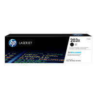 Produktbild för HP 203X - Lång livslängd - svart - original - LaserJet - tonerkassett (CF540X)