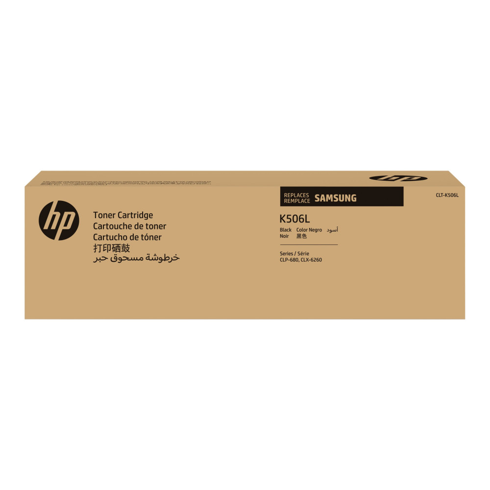 Produktbild för HP CLT-K506L - Lång livslängd - svart - original - tonerkassett (SU171A)