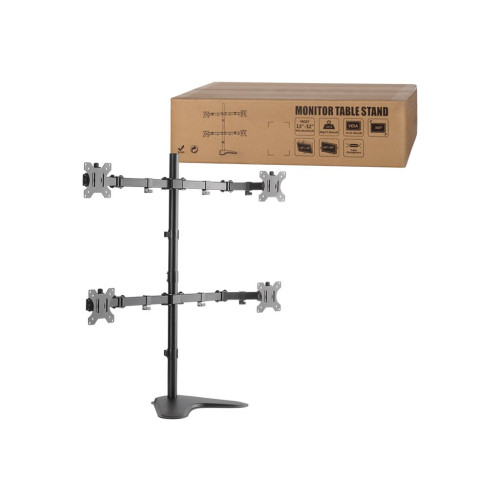 2direct LogiLink Quad Monitor Desk Stand ställ - för 4 LCD-bildskärmar