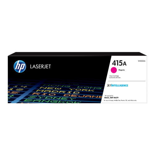 Hewlett-Packard HP 415A - magenta - original - LaserJet - tonerkassett (W2033A)