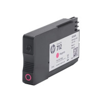 Produktbild för HP 712 - 3-pack - magenta - original - DesignJet - bläckpatron