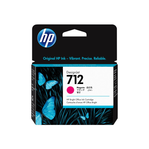 Hewlett-Packard HP 712 - magenta - original - DesignJet - bläckpatron