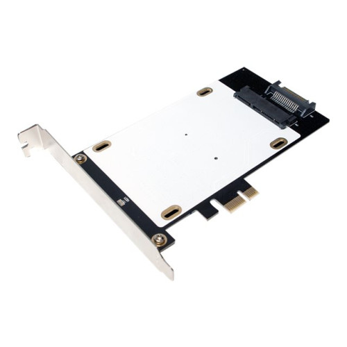 2direct LogiLink HDD/SSD Hybrid PCI-Express Card - kontrollerkort - SATA 6Gb/s / mSATA - PCIe 2.0 x1