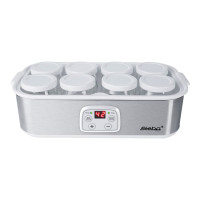 Produktbild för Steba JM 3 - yoghurtmaskin - rostfritt stål / vitt