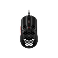Produktbild för HyperX Pulsefire Haste - mus - USB 2.0 - svart / röd