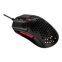 Produktbild för HyperX Pulsefire Haste - mus - USB 2.0 - svart / röd