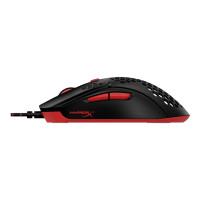 Produktbild för HyperX Pulsefire Haste - mus - USB 2.0 - svart / röd