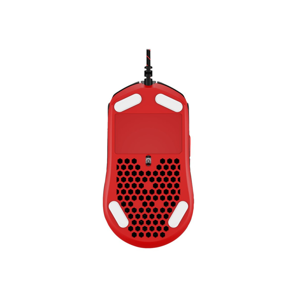 Produktbild för HyperX Pulsefire Haste - mus - USB 2.0 - svart / röd