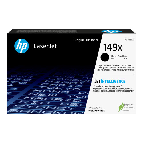 Hewlett-Packard HP 149X - hög kapacitet - svart - original - LaserJet - tonerkassett (W1490X)