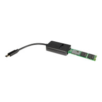 Produktbild för Inter-Tech K-1696-P2 - gränssnittsadapter - M.2 Card (PCIe NVMe & SATA) - USB-C 3.2 (Gen 2)