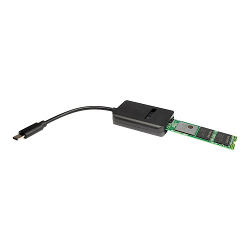 Inter-Tech Elektronik Handels Inter-Tech K-1696-P2 - gränssnittsadapter - M.2 Card (PCIe NVMe & SATA) - USB-C 3.2 (Gen 2)