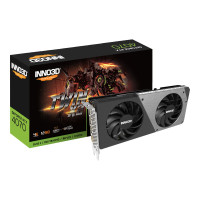 Produktbild för Inno3D GeForce RTX 4070 TWIN X2 - grafikkort - GeForce RTX 4070 - 12 GB