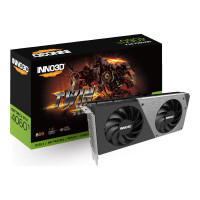 Produktbild för Inno3D GeForce RTX4060 Ti 8GB Twin X2 - grafikkort - GeForce RTX 4060 Ti - 8 GB