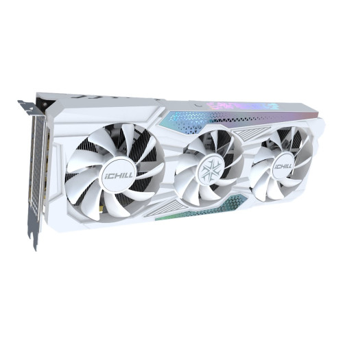 InnoVISION Multimedia Technologies Inno3D GEFORCE RTX 4060 Ti 8GB ICHILL X3 WHITE - grafikkort - GeForce RTX 4060 Ti - 8 GB - vit