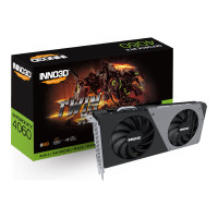 Produktbild för Inno3D GeForce RTX 4060 TWIN X2 - grafikkort - GeForce RTX 4060 - 8 GB