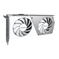 Produktbild för Inno3D GeForce RTX 4060 TWIN X2 OC WHITE - grafikkort - GeForce RTX 4060 - 8 GB - vit