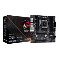 Produktbild för ASRock B650M PG Lightning - moderkort - micro ATX - Socket AM5 - AMD B650