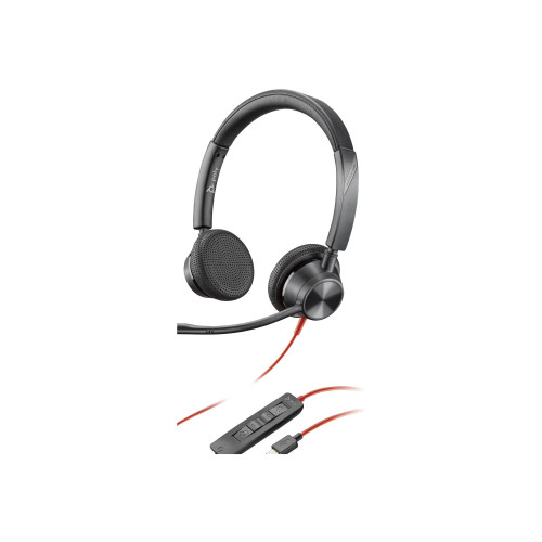 Hewlett-Packard Poly Blackwire 3325 - headset