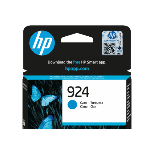 Hewlett-Packard HP 924 - cyan - original - Officejet - bläckpatron