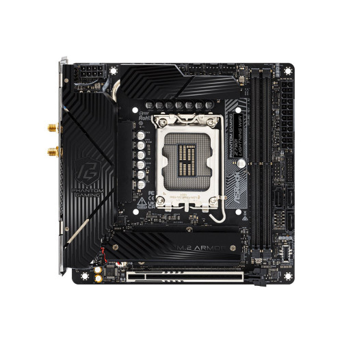 ASRock ASRock Phantom Gaming B760I LIGHTNING WIFI - moderkort - mini ITX - LGA1700-uttag - B760