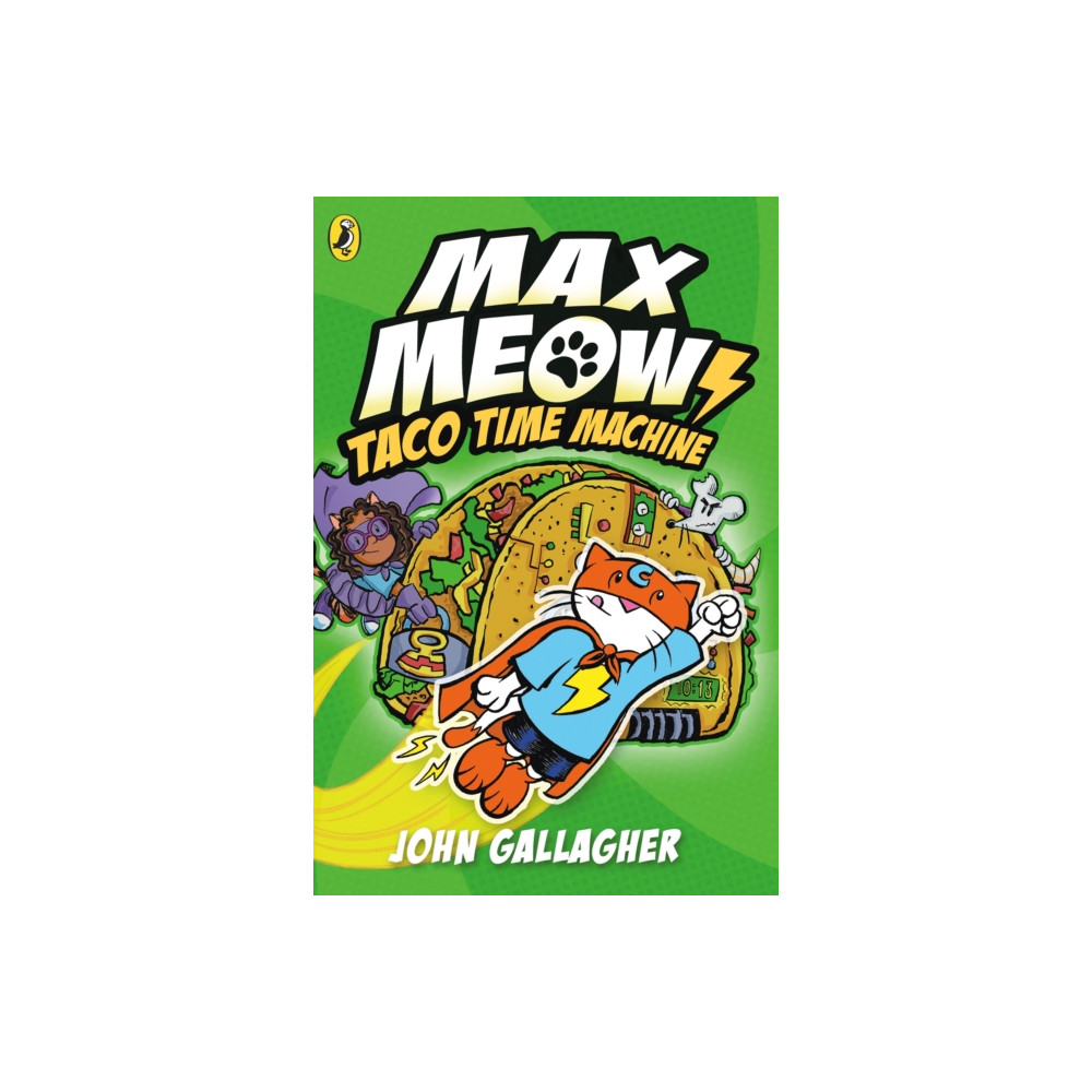 Produktbild för Max Meow Book 4: Taco Time Machine (häftad, eng)