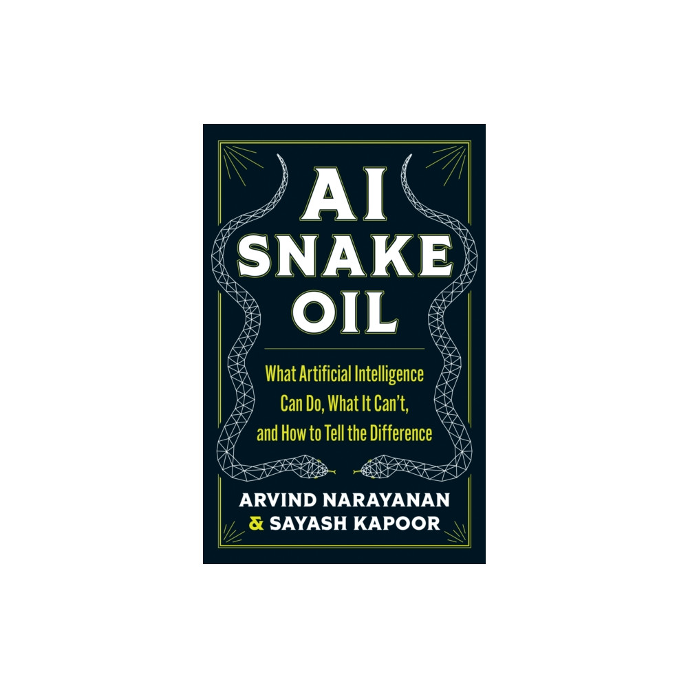 Produktbild för AI Snake Oil (inbunden, eng)