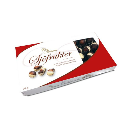 CON AMORE Choklad Sjöfrukter mini ask 250g