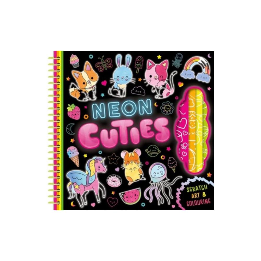 Produktbild för Neon Cuties (bok, board book, eng)