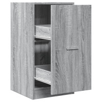 Produktbild för Apoteksskåp grå sonoma 40x41x77,5 cm konstruerat trä
