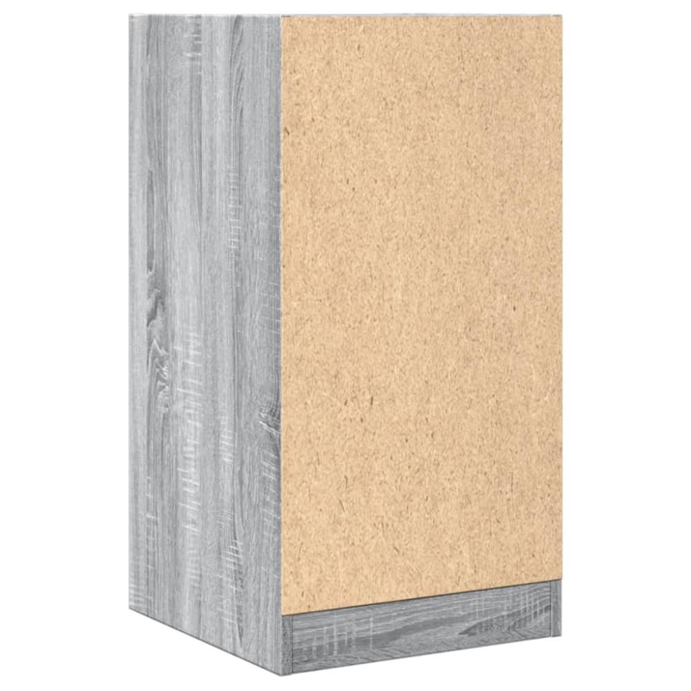 Produktbild för Apoteksskåp grå sonoma 40x41x77,5 cm konstruerat trä