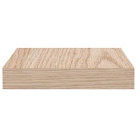 Produktbild för Svävande hyllor 2 st 40x23,5x4 cm konstruerat trä