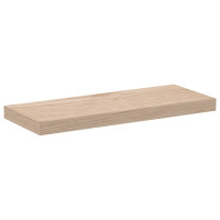 Produktbild för Svävande hylla 60x23,5x4 cm konstruerat trä