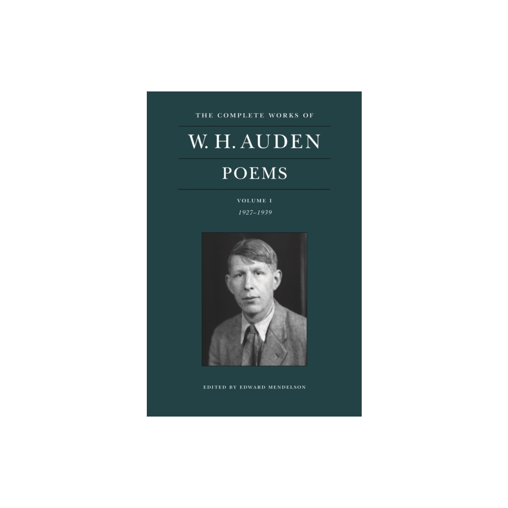 Produktbild för The Complete Works of W. H. Auden: Poems, Volume I (inbunden, eng)