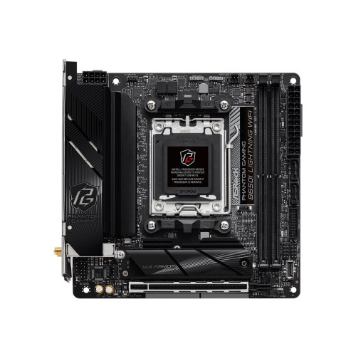 ASRock ASRock Phantom Gaming B650I Lightning WiFi - moderkort - mini ITX - Socket AM5 - AMD B650