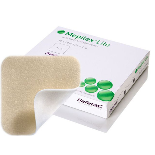 MEPILEX Mepilex Lite 10x10cm 5/fp