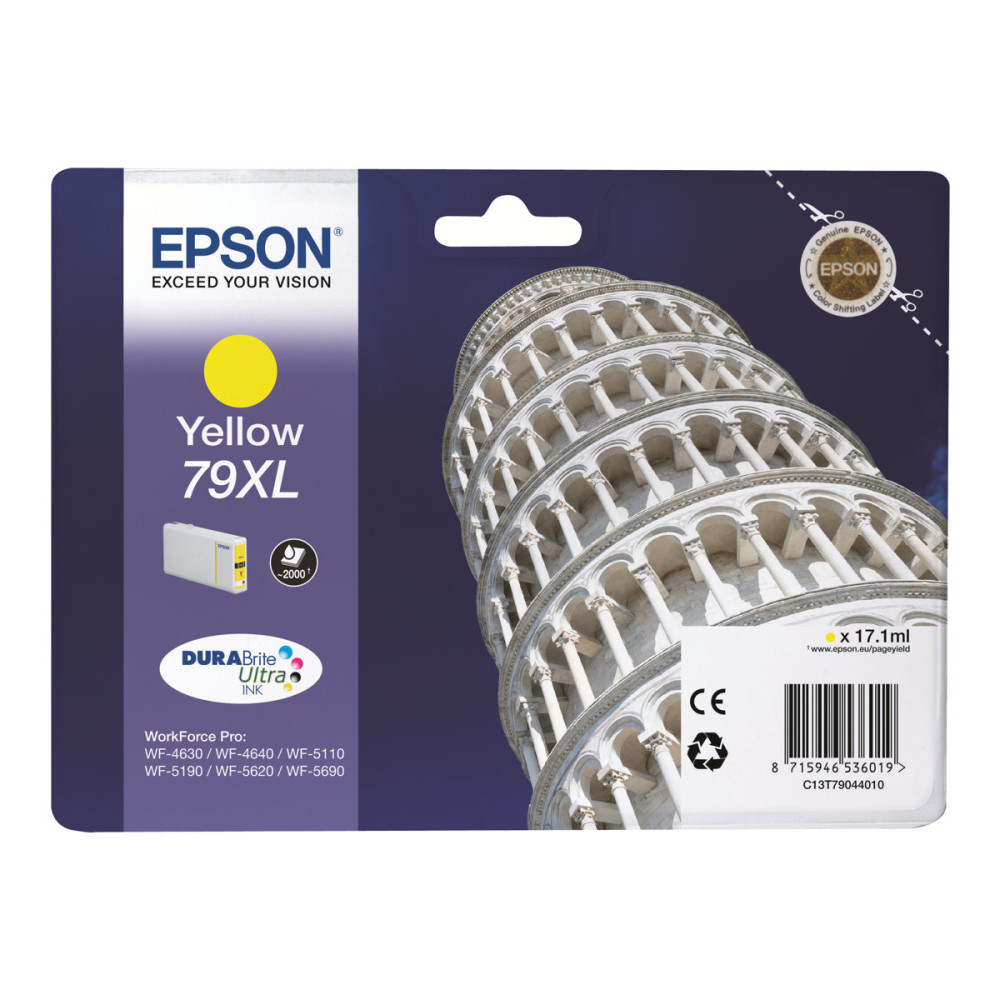 Produktbild för Epson 79XL - XL - gul - original - bläckpatron