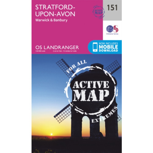 Ordnance Survey Stratford-Upon-Avon, Warwick & Banbury