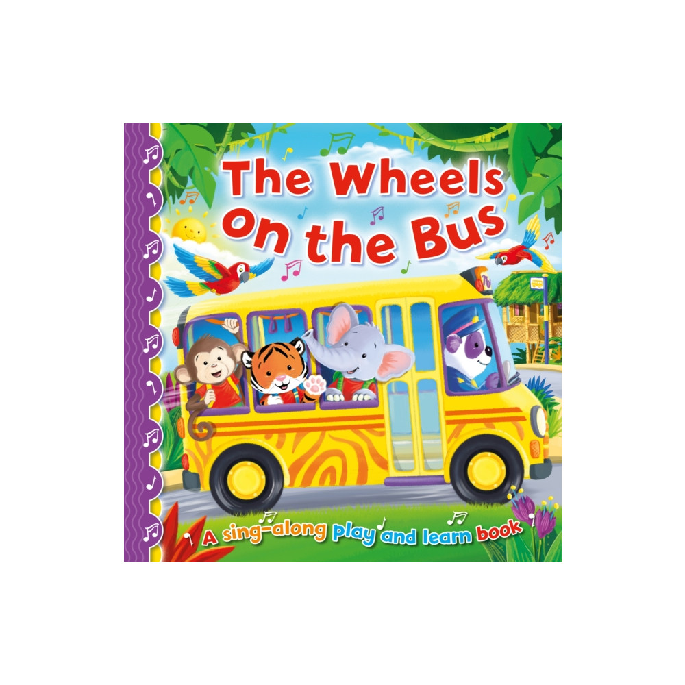 Produktbild för The Wheels on the Bus (bok, board book, eng)