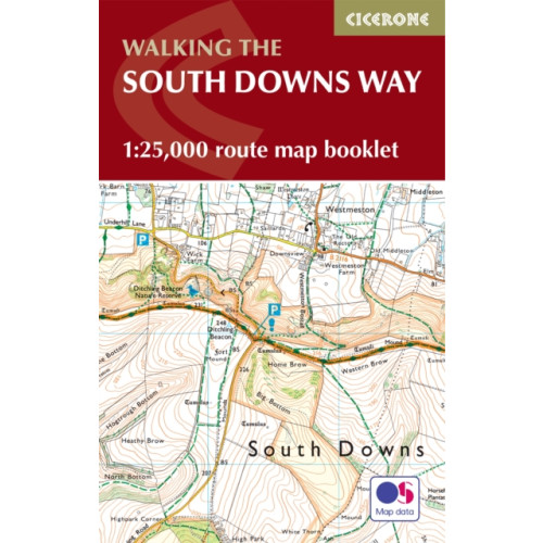 Cicerone Press The South Downs Way Map Booklet (häftad, eng)