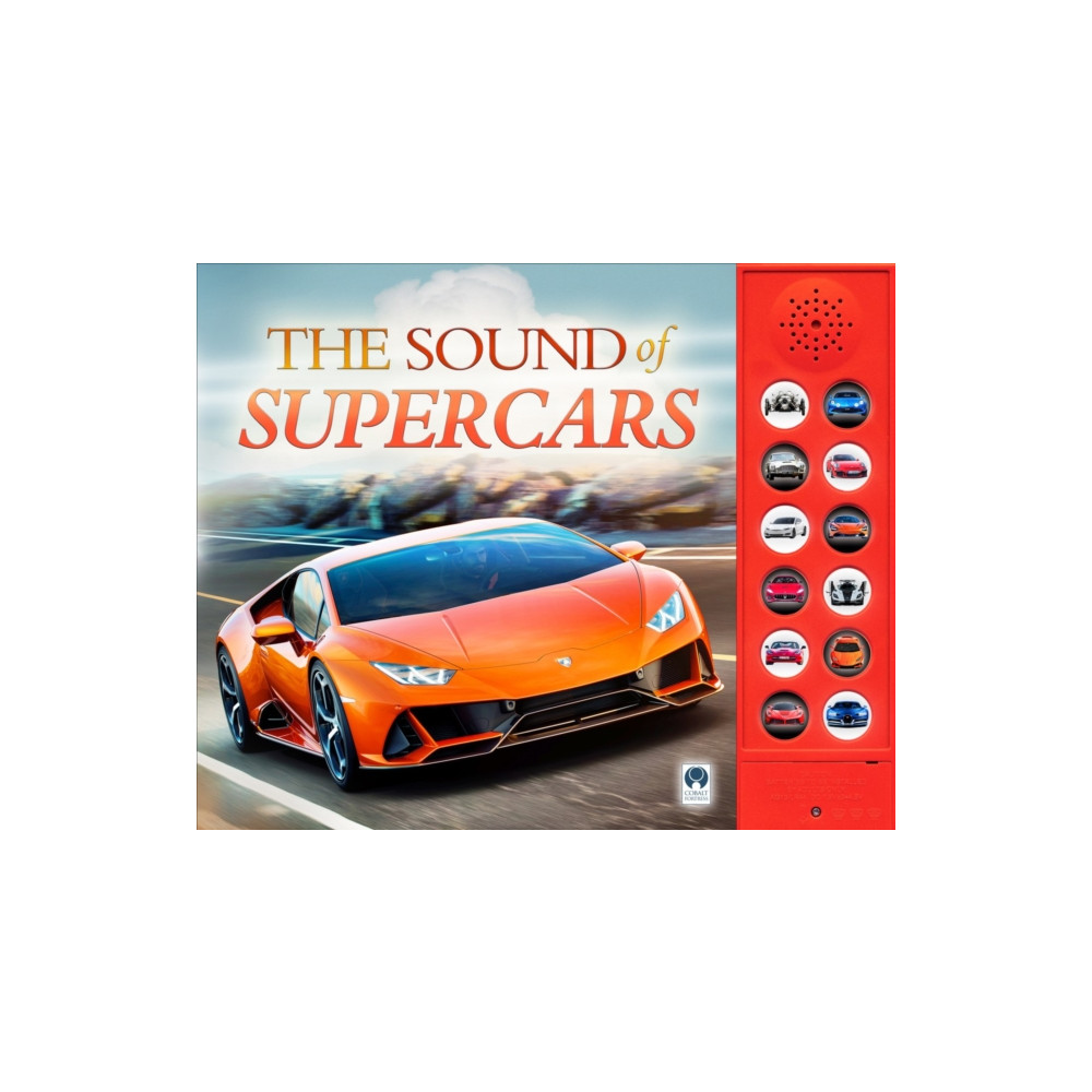 Produktbild för The Sound of Supercars (bok, board book, eng)