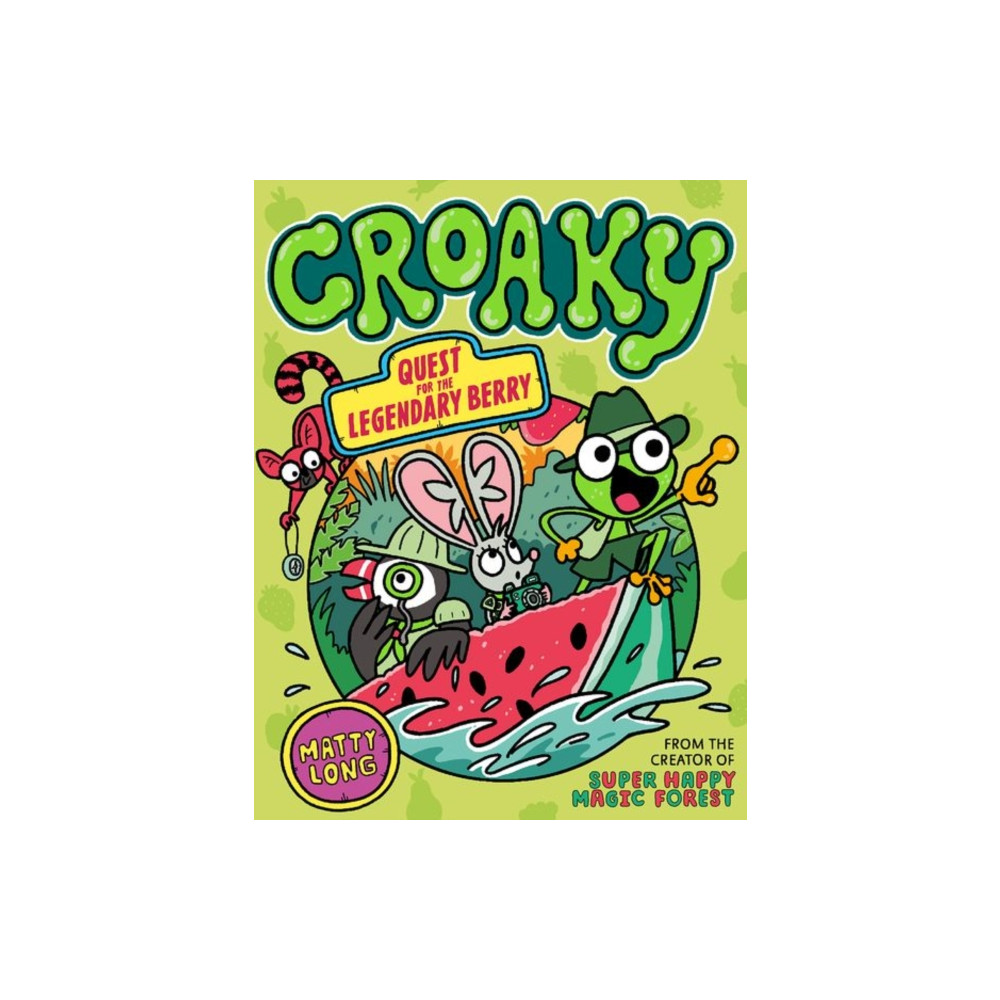 Produktbild för Croaky: Quest for the Legendary Berry (häftad, eng)