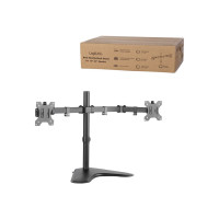 Produktbild för LogiLink Dual Monitor Desk Stand monteringssats - justerbar arm - för 2 monitorer