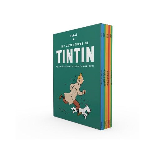 Harper Collins UK The Adventures of Tintin: 8 Title Paperback Boxed Set (häftad, eng)